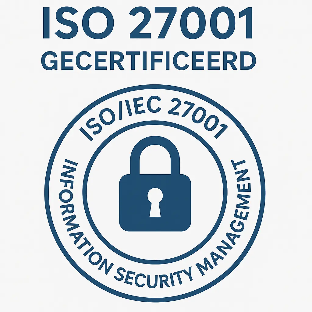 ISO 27001 gecertificeerd